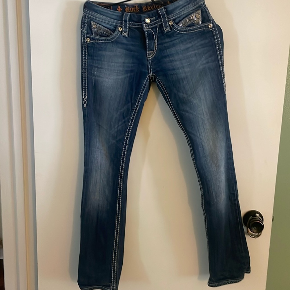 Rick revival jeans 27x29 straight